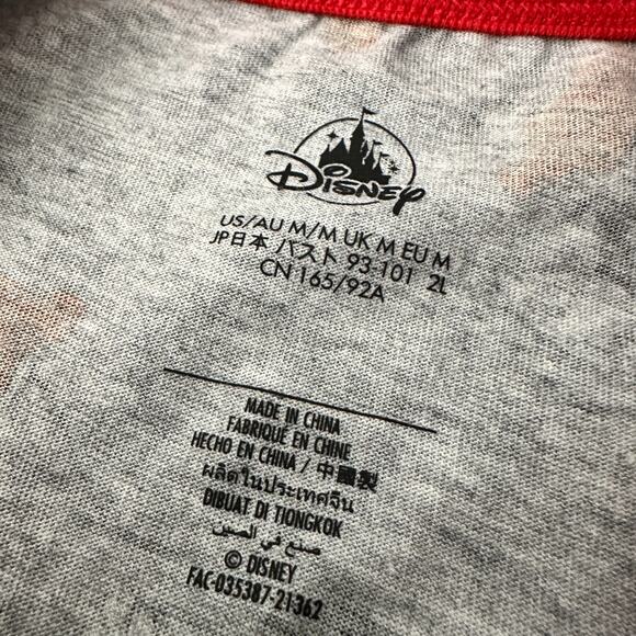 Disney Mickey Minnie Mouse Encanto Women's Medium Shirt Lot 5 Pcs Raglan Sweater - Picture 9 of 13